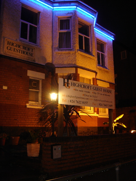 Guest House in Coventry Bed and Breakfast hotels. B&B, Hotel and Guest house holiday accommodation in Coventry.